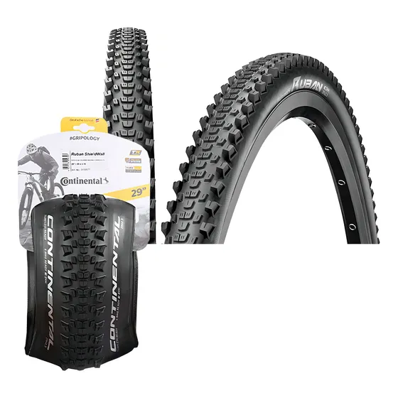 Neumático Plegable Continental Mtb 29 Tubeless Ruban 29x2.30 Color Negro