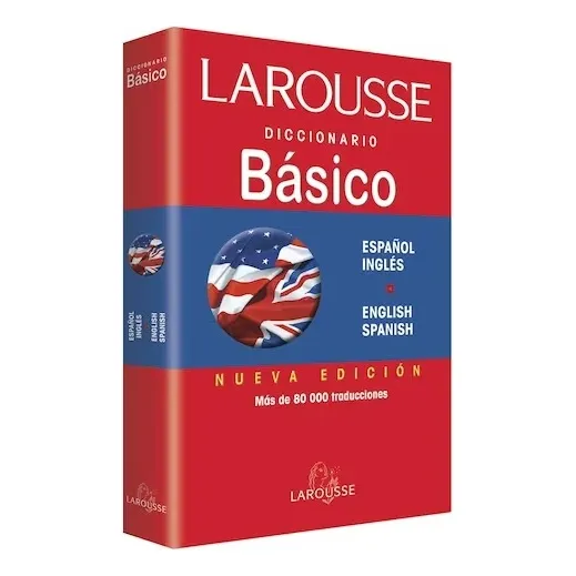 DICCIONARIO BASICO ESPAÑOL INGLES LAROUSSE, de Larousse., vol. 1. Editorial Larousse, tapa blanda en español/inglés, 1999