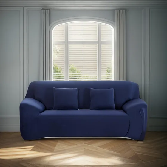 Funda Sillon Protector Forro Cubre Sofa Elastizada 3 Plazas