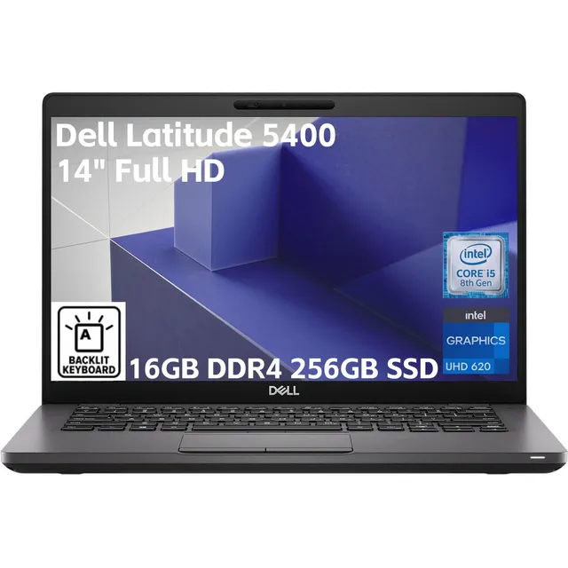 Laptop Dell Latitude 5400 Core I5-8265 16gb Ram 256gb Ssd