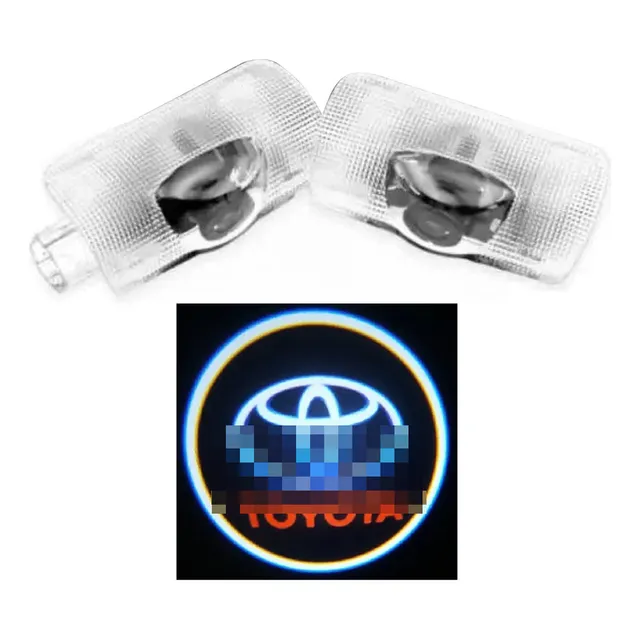 Kit Luz Led Cortesia Proyector For Puertas Toyota Logo