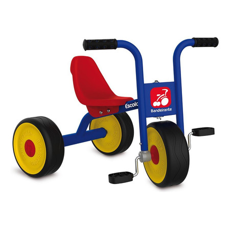 Triciclo Infantil Bandeirante Suporta 80kg Linha Escolar Cor Vermelho Triciclo Infantil Bandeirante Suporta 80kg Linha Escolar Cor Vermelho