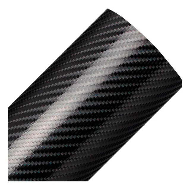 Papel De Regalo Adhesivo De Fibra De Carbono 4d De 2 M X 70