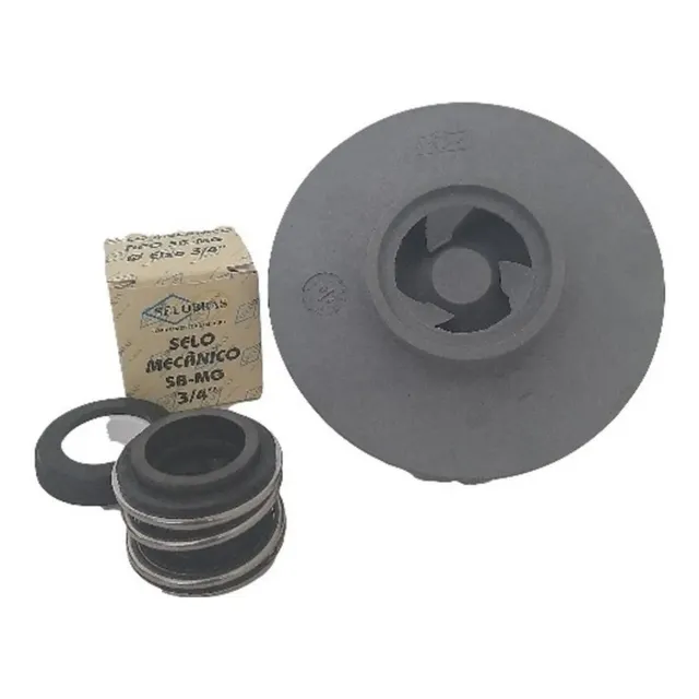 Rotor Bomba Piscina 805 1/2cv + Selo Mecânico 3/4.