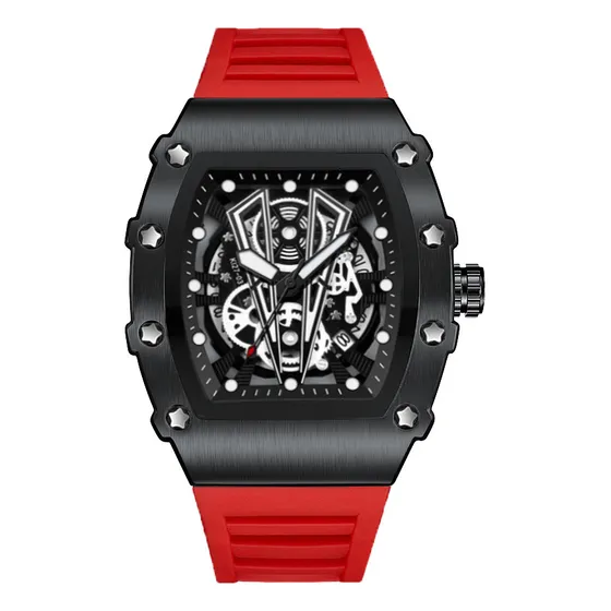 Reloj Personalizado Para Hombre, Impermeable, Brillante, Par
