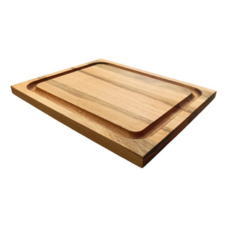 Plato Asado Madera Tabla Rectangular Gastro 24x30 Cm 18 Mm Plato Asado Madera Tabla Rectangular Gastro 24x30 Cm 18 Mm