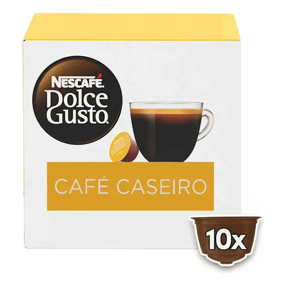 Cápsula Nescafé Dolce Gusto Café Caseiro 10unid