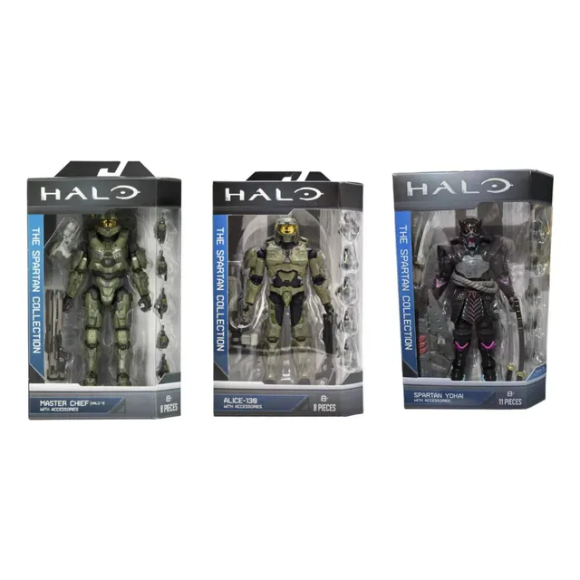 Halo Spartan Collection 3 Pack Master Chief Alice Yokai