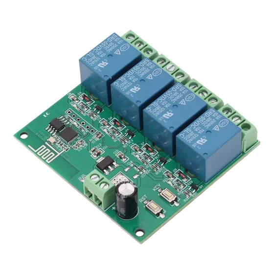 Ftvogue Esp8266 Chip Control Quad Wifi Rele Modulo Dc12v