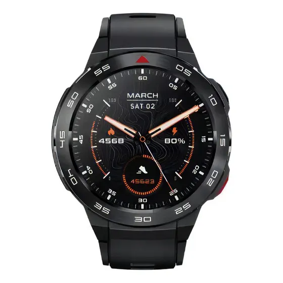 Smartwatch Mibro Gs Pro Doble Malla Gps Llamadas Color de la malla Negro Color del bisel Negro