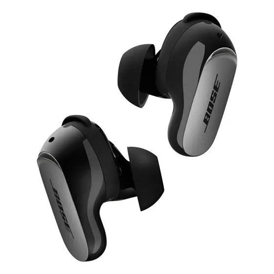Fones de ouvido pretos Bose Quietcomfort Ultra de 2ª geração