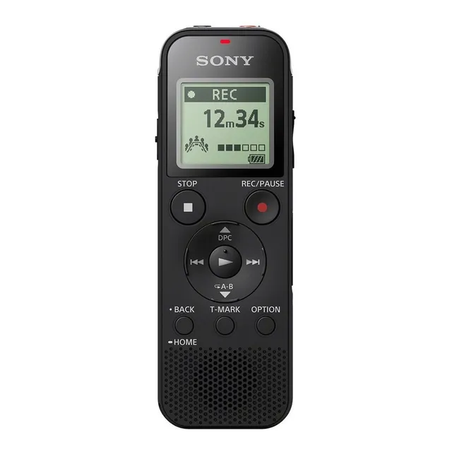 Grabador Sony De Voz Digital Con Usb Integrado-icd-px470 Color Negro
