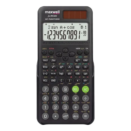 Calculadora Cientifica Maxwell 991 Ms De 401 Funciones