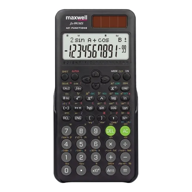Calculadora Cientifica Maxwell 991 Ms De 401 Funciones