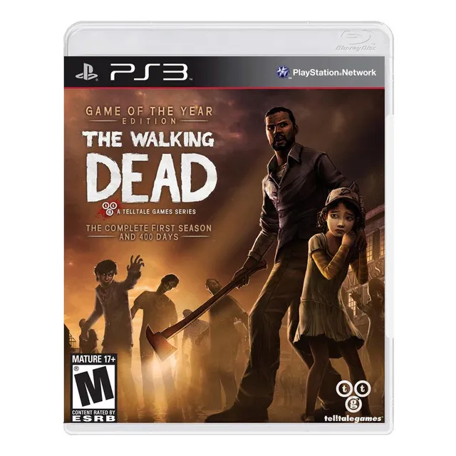 The Walking Dead: The Complete First Season and 400 Days Game of the Year Edition Telltale Games PS3 Physical