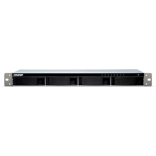 Servidor Nas Qnap 4xbahias Sata Qc 1.7ghz Ddr3 2gb 4 Puertos