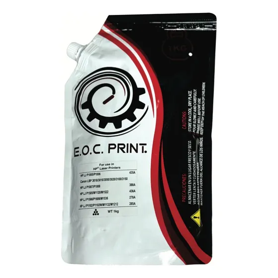 Toner Recarga 1 Kg Hp 35a 12a 78a 85a Canon 128 4450 4770
