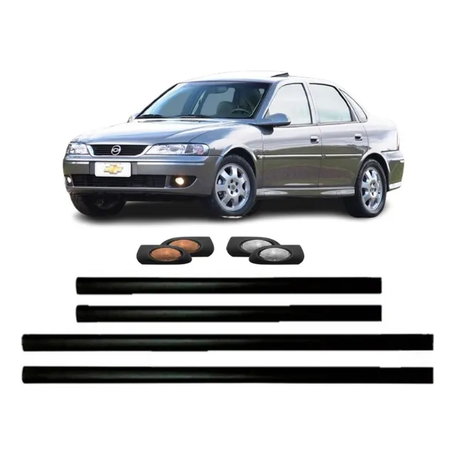 Kit Friso Lateral Vectra 2001 02 03 04 05 C/ Pisca Paralama