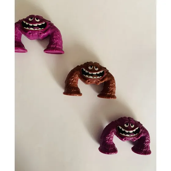 4 Figuras Monster University Shake Scare Nestlé Año 2012