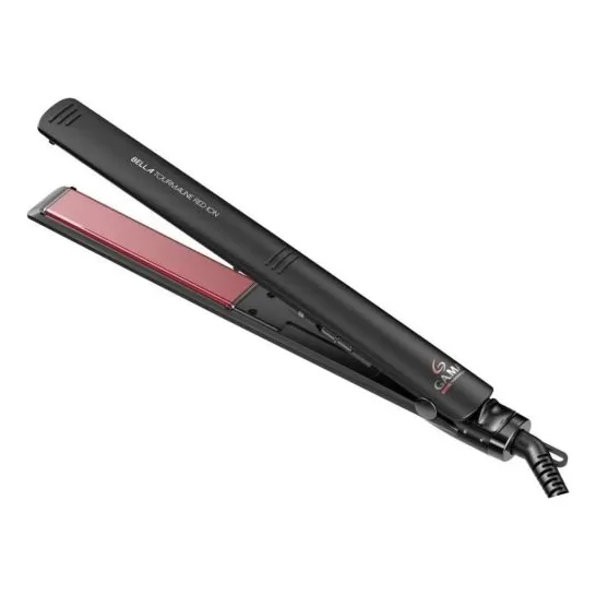 Plancha De Cabello Bella Tourmaline Red Ion Gama Italy