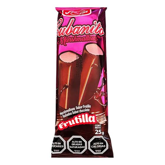 Cubanito Marshmallows Frutilla De Fruna (contiene 38 Uni)