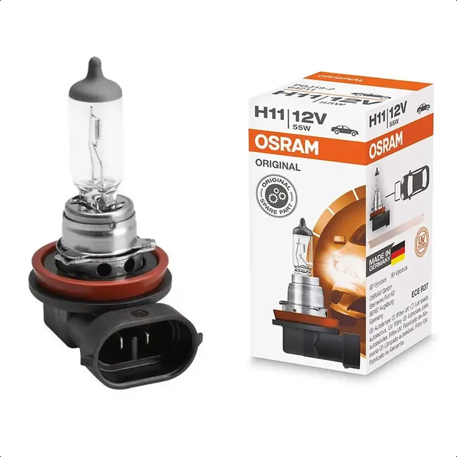 Lâmpada H11 Osram 12v 55w Original Farol De Milha