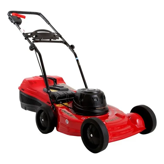 Cortadora de cesped Petri 3/4 HP con bolsa MAX 41 CM 3005002 color rojo y negro