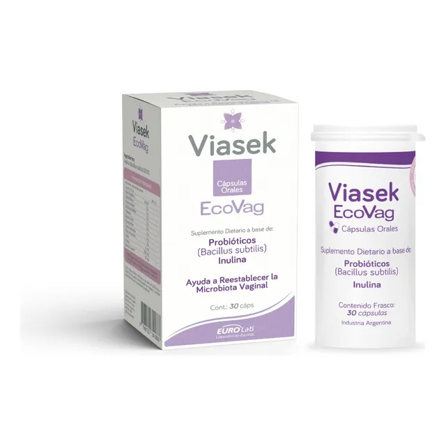 Viasek Ecovag Suplemento Dietario X30 Cápsulas