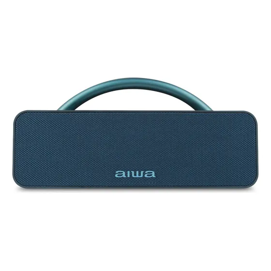 Parlante Aiwa Boombox Aws80bt-bl Portátil Bluetooth Color Azul