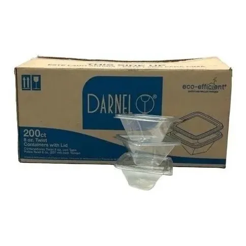 Caja 200 Contenedor Twis 8oz Darnel D7710800 1379 41.08 Xavi