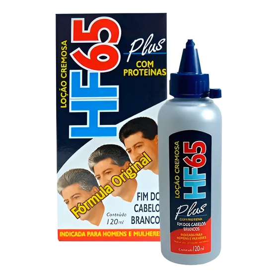 Hf65 Loção Restauradora Cremosa Plus 120ml Original