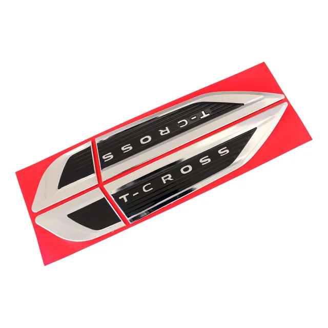 Par Emblemas Laterais T-cross Volkswagen T-cross Sense 200