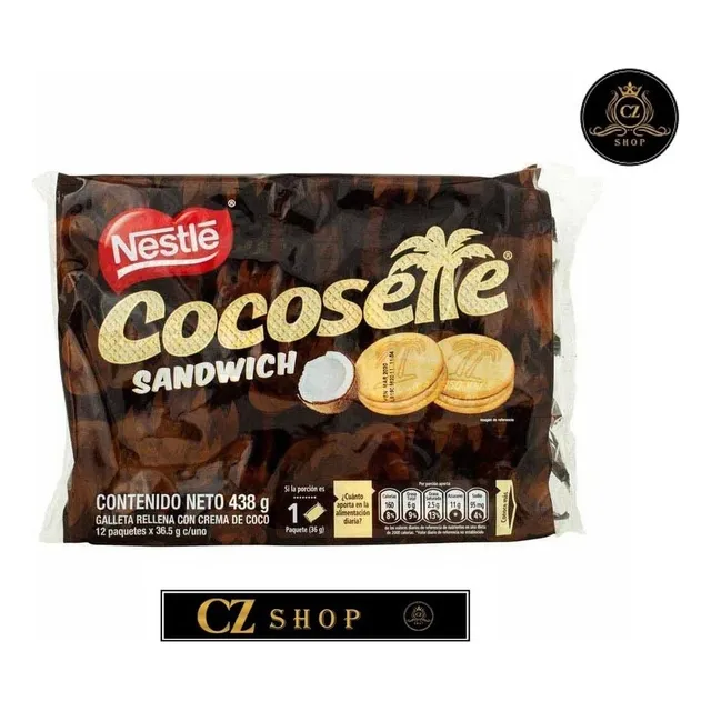 Galletas Cocosette Sandwich X12 - kg a