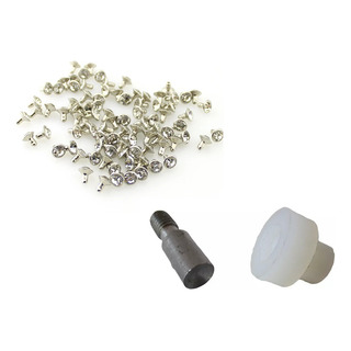 Remache Piedra Cristal 8mm Varios Colores 100 Pzas + Dados Remache Piedra Cristal 8mm Varios Colores 100 Pzas + Dados