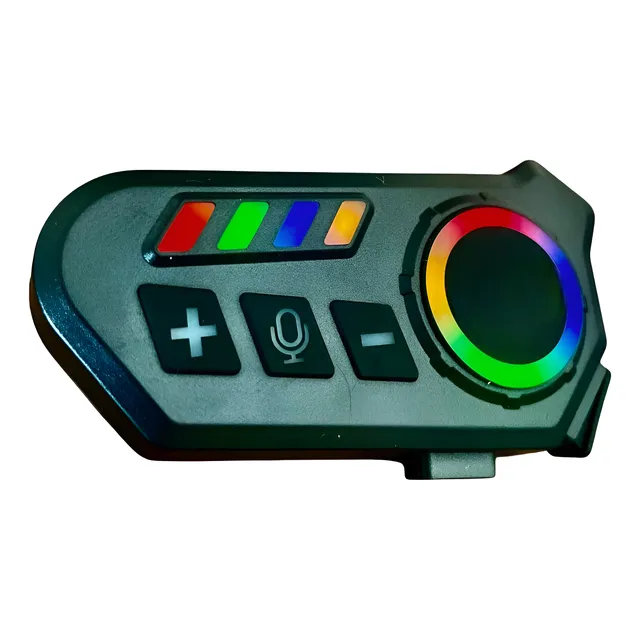 Fone De Ouvido Bluetooth Capacete Moto Comunicador Sem Fio