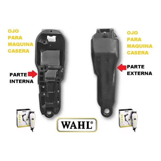 Carcasa Trasera De Máquina Wahl Casera Ojo Solo Casera