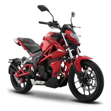 Motocicleta Deportiva Italika Vort-x 250 Roja Con Negro Rojo