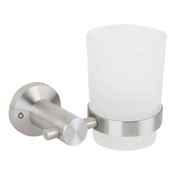 Porta Vaso Baño Metal Inoxidables Satin Alta Calidad