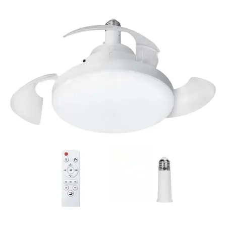 Ventilador De Teto Retrátil Branco 43cm 127/220v 43 Cm 60hz Branco 127/220v Plástico 3