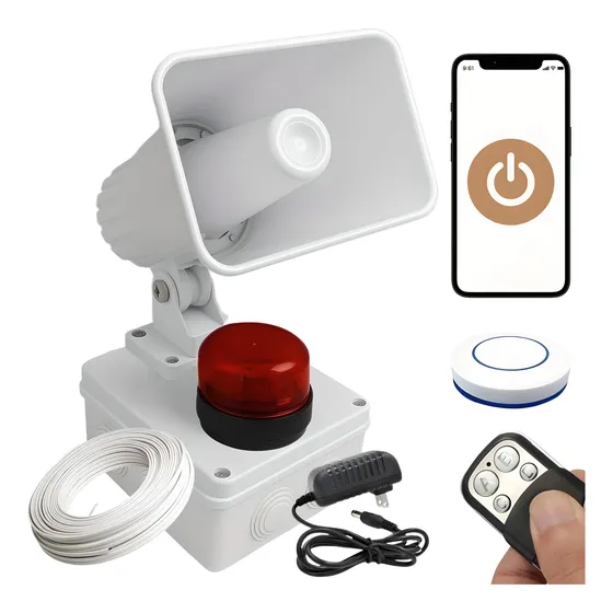 Alarma Vecinal Wifi Con Control Y Sirena Potente