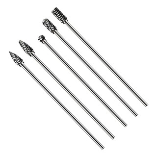Conjunto De Rebabas Rotativas De Carburo, 5 Pcs Bolinero De Conjunto De Rebabas Rotativas De Carburo, 5 Pcs Bolinero De