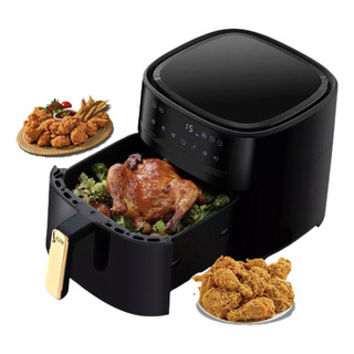 Freidora De Aire Sin Aceite Electrica Digital Lagom Af339d Air Fryer 8l Multifuncional 2400w 8 Programas De Cocción 30°c-200°c Temperatura Ajustable Calentamiento De Circulación 360° Pantalla Táctil Freidora De Aire Sin Aceite Electrica Digital Lagom Af339d Air Fryer 8l Multifuncional 2400w 8 Programas De Cocción 30°c-200°c Temperatura Ajustable Calentamiento De Circulación 360° Pantalla Táctil