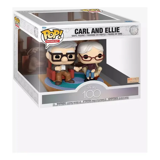 Funko Pop Carl And Ellie #1396 Boxlunch Up Disney Exclusivo