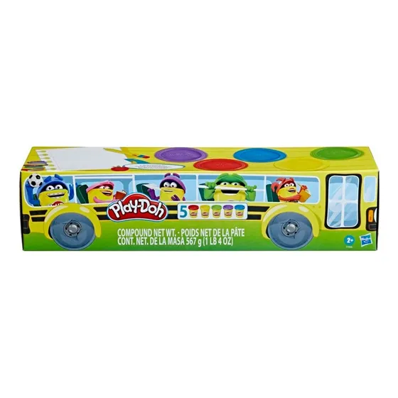 Masas Play Doh - Pack X5 - Colores Surtudos - Vamos A Jugar