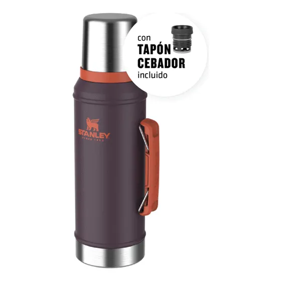 Termo Clasico Stanley 950 Ml Plum Violeta Oscuro