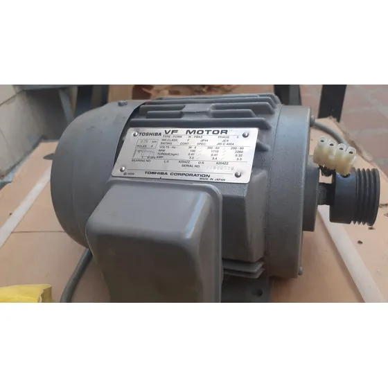 Motor Electrico 220v Marca Toshiba De 1hp (usado)