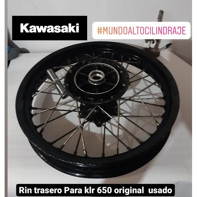 Rin 17  Trasero De Kawasaki Klr 650  Original Usado