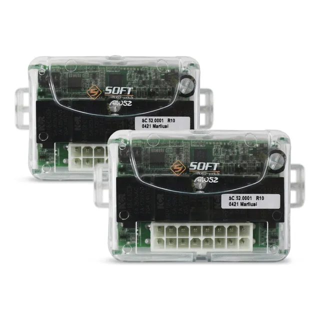 Kit 2 Modulo Central Elétricos Aw52 4 Vidros Alivio Pressão