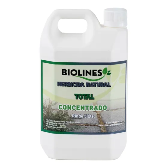 Herbicida Total Natural Concentrado Líquido 1lt