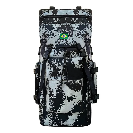 Mochila Grande Cargueira Impermeavel Reforcada Militar      